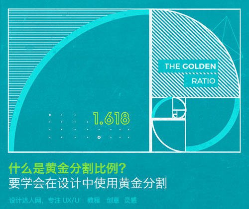什么是黃金比例，并如何應用到設計上？